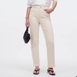 Madewell Off-White 90's Straight Jeans